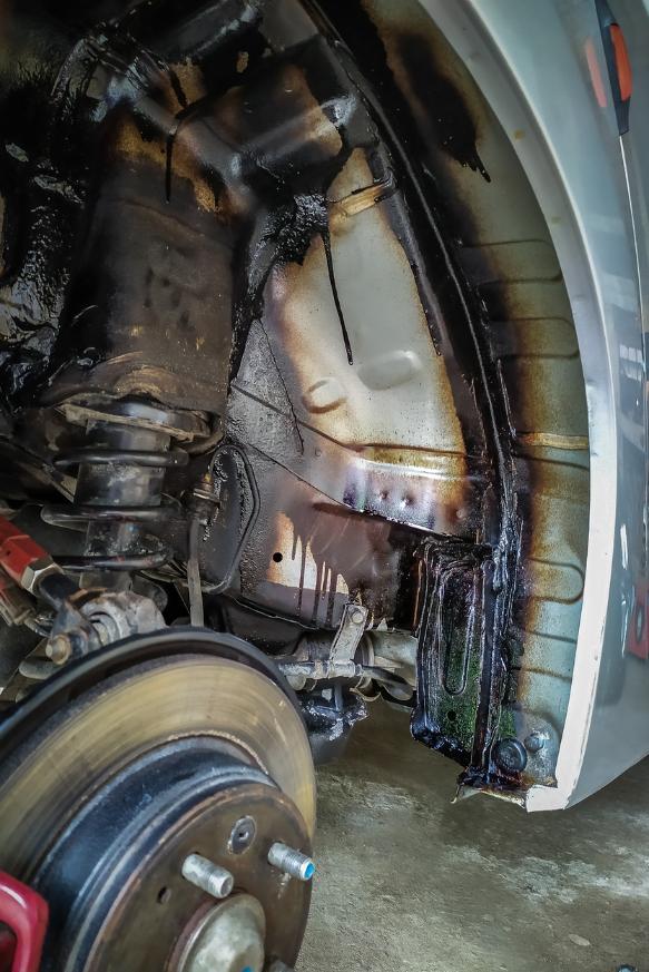 Vehicle anti-corrosion Honda FR-V